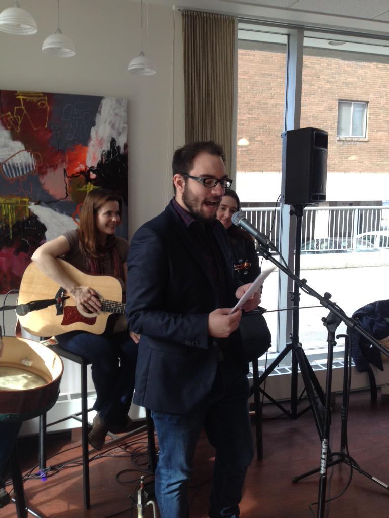 CMTTFeventsYYC's tweet photo. @MattX929 from showing his and @X929 support for #musictherapy #March4MT #musictherapyyyc http://t.co/r6EsOYkWqJ