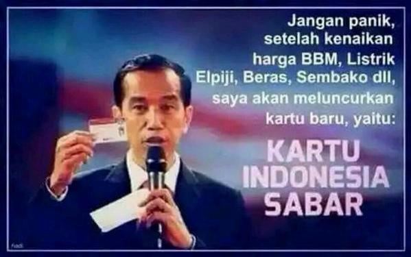 Tenang rakyat ku tidak perlu khawatir gejolak inflasi bahan pokok, saya sudah siapkan ini ? #BBMNAIK