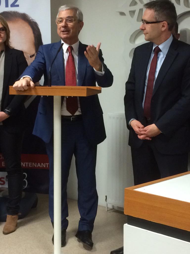 mpdelagontrie's tweet photo. Remerciements chaleureux et propos lucides de @claudebartolone en fin de campagne victorieuse en Seine saint Denis http://t.co/aakHgySQee