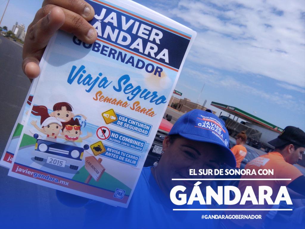 TodosXAnaya's tweet photo. Todos proponemos una #SemanaSanta SEGURA con la familia. @JavierGandaraM y los jóvenes @2015Jgm Te queremos de vuelta http://t.co/SCCWUsSVKX