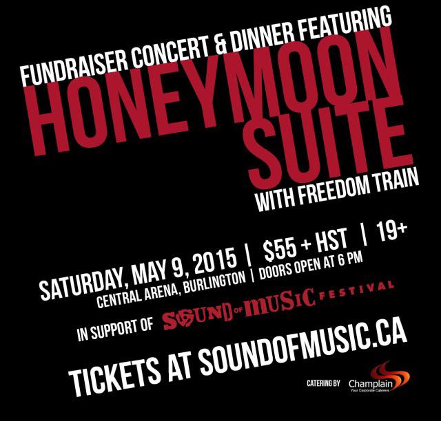 BSOMF's tweet image. RT for your chance to win a pair of tickets to @1HoneymoonSuite on MAY9, dinner included - Paul