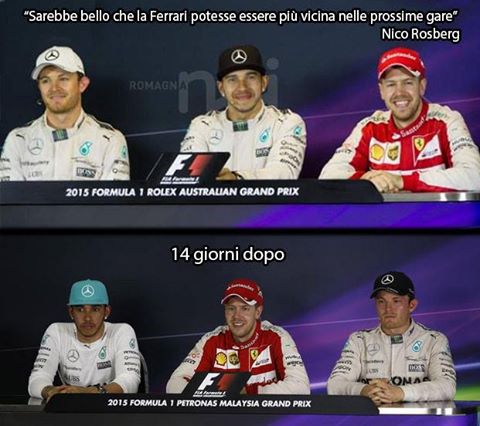 antorendina's tweet photo. Questa foto fa morire dal ridere 😂😂 #Vettel #Ferrari #Rosberg  (via @Gianlu_DAle) http://t.co/EUKJaIydEs