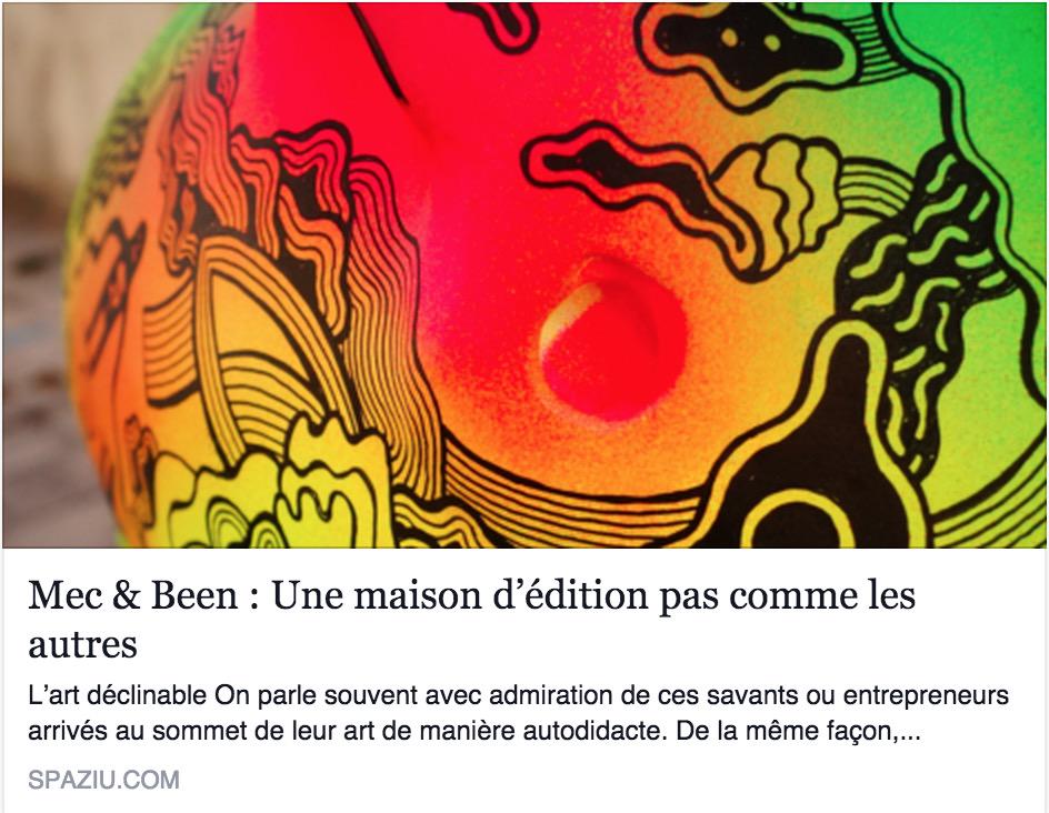 mecbeenstudio's tweet photo. Merci au @SPAZIU_Paris pour ce bel article ! #Cignale #MecBeenStudio #Spaziu #Art #Corsica
http://t.co/E2tgc7wjbB http://t.co/YmN0Q1Bdvj