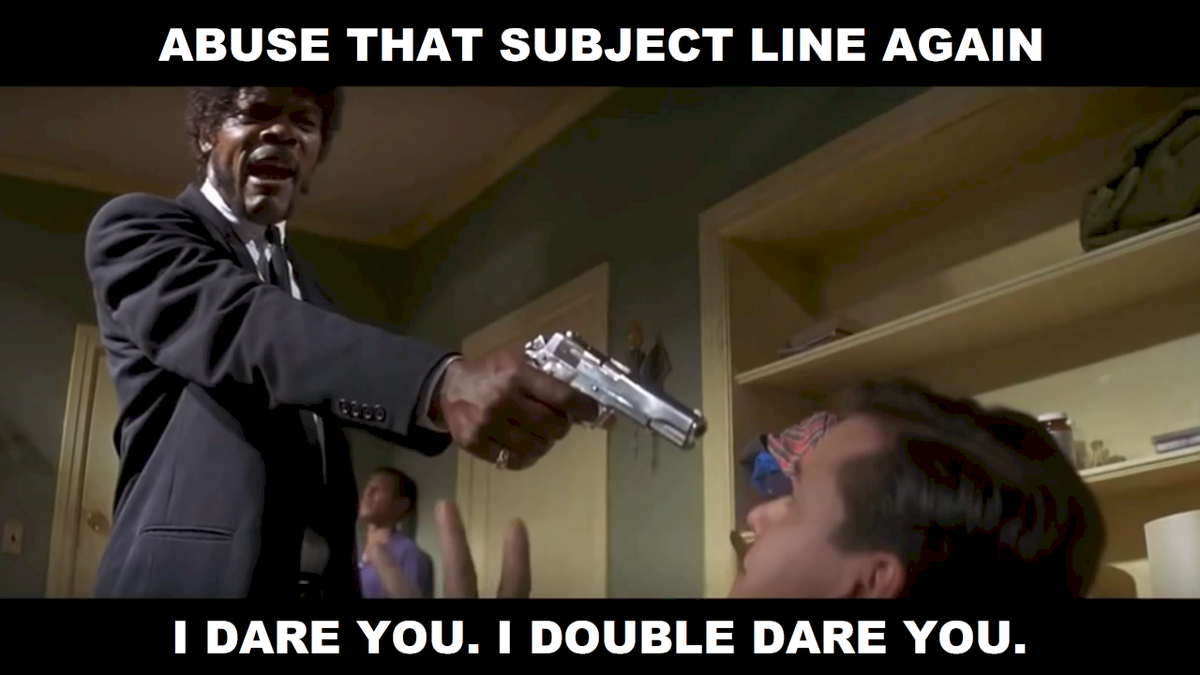 MailingTiger's tweet photo. derickson: Email Subject Line Abuse - http://t.co/Fv6uUV9Upw  
#EmailMarketing http://t.co/AVAfUybaBq