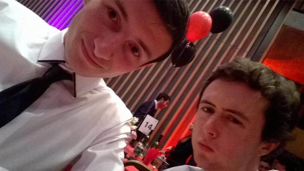 SwanseaJSoc's tweet photo. UJS awards selfie #swanseajsocrepresent @nakednezri @jpgTHFC http://t.co/fd7eSoGo3J