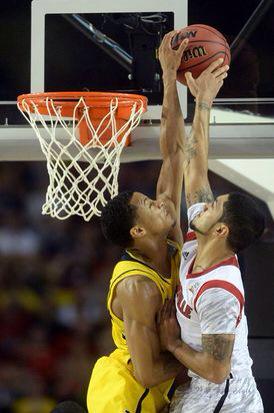 NotHarbaughHC's tweet photo. Louisville was arguing about that call? http://t.co/1nMIR1BtRq