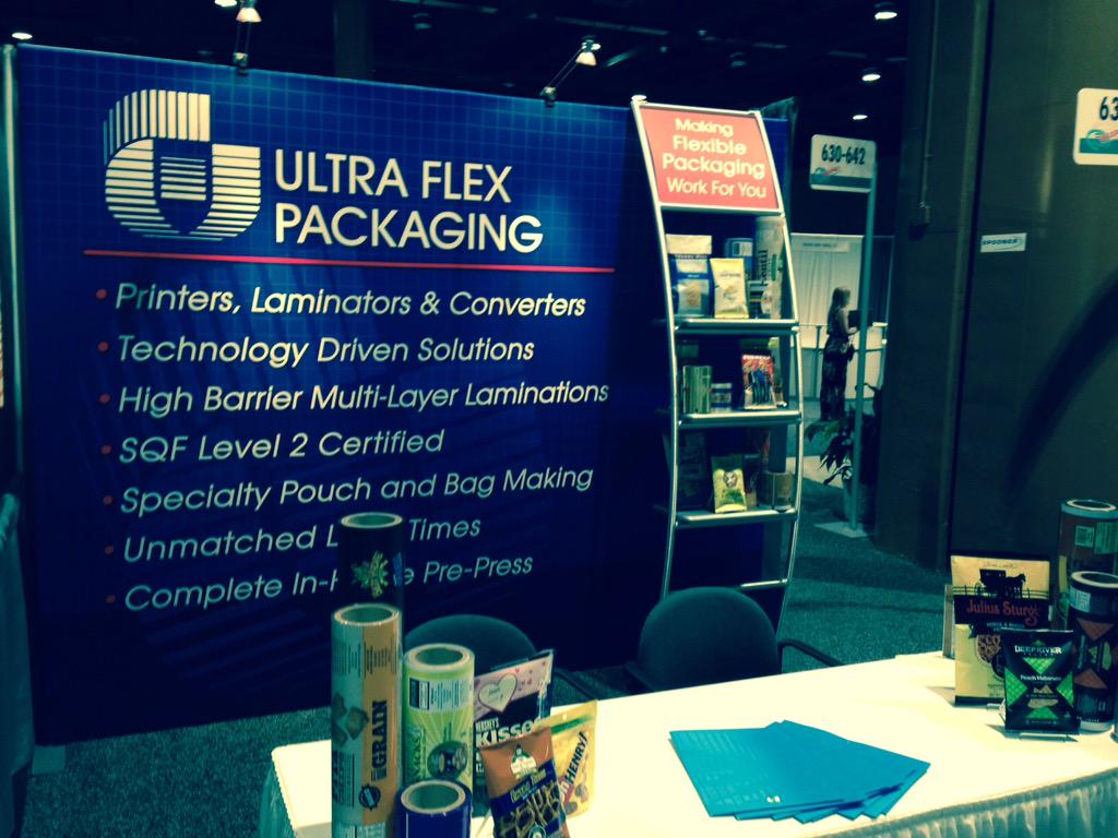 UltraFlex's tweet photo. We are having a blast at #SNAXPO in #Orlando #Florida. Come visit our booth #624 http://t.co/sIjtKfVEbo