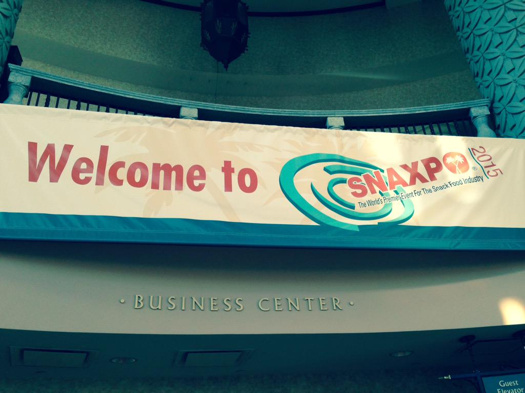 UltraFlex's tweet photo. We are having a blast at #SNAXPO in #Orlando #Florida. Come visit our booth #624 http://t.co/sIjtKfVEbo