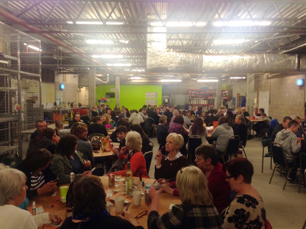 3437Tesco's tweet photo. Amazing turnout.. 120 of our Colleagues, Families and Friends for our Easter Prize Bingo! 👀👦👧👨👩👴👵 @Justinkalex http://t.co/6ovSJDClvi