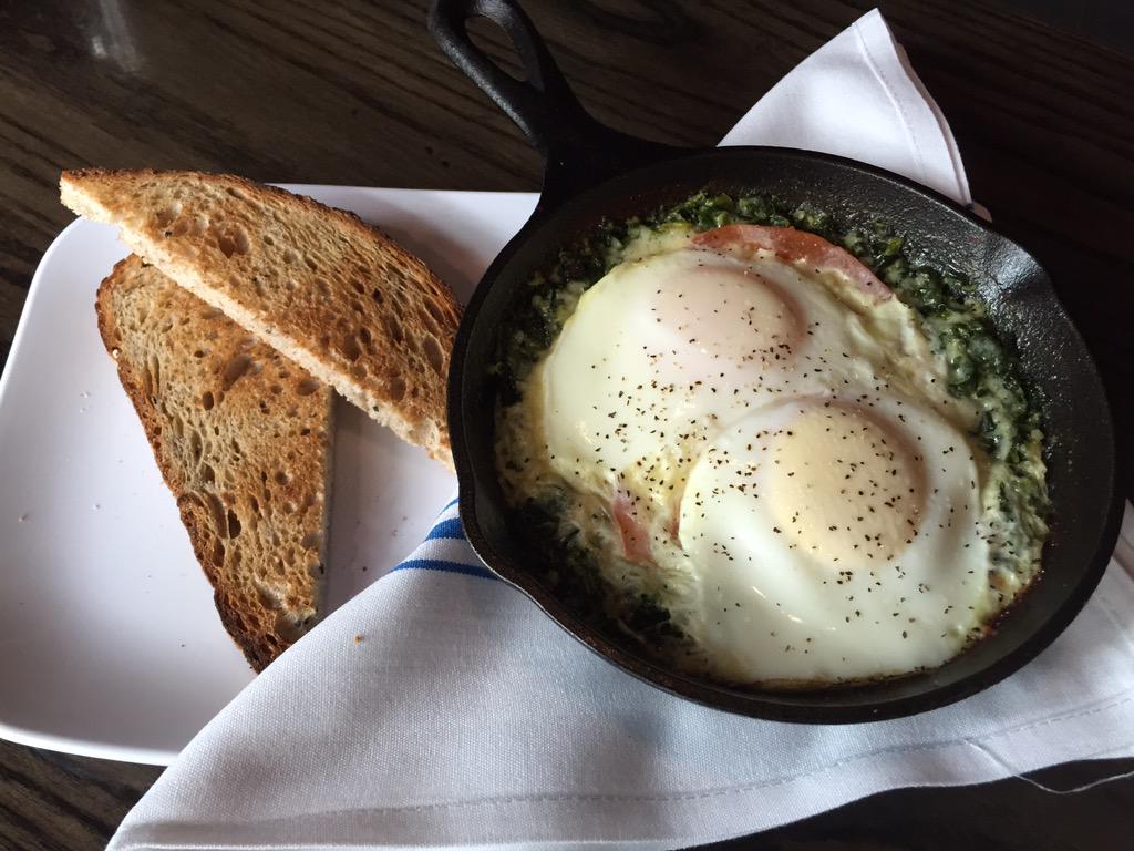 500EASTsh's tweet photo. Baked eggs. #seattlebrunch #foodporn #brunch #seattle #capitolhillseattle http://t.co/ep0y3jF3sA