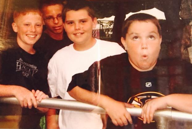 G_Lacey15's tweet photo. Missing these teen camp days with my boys @WPA97 @brian_fidler4 @ryanmo17 miss Duce being a goof. #RJM2 http://t.co/4PQsVzi4kw