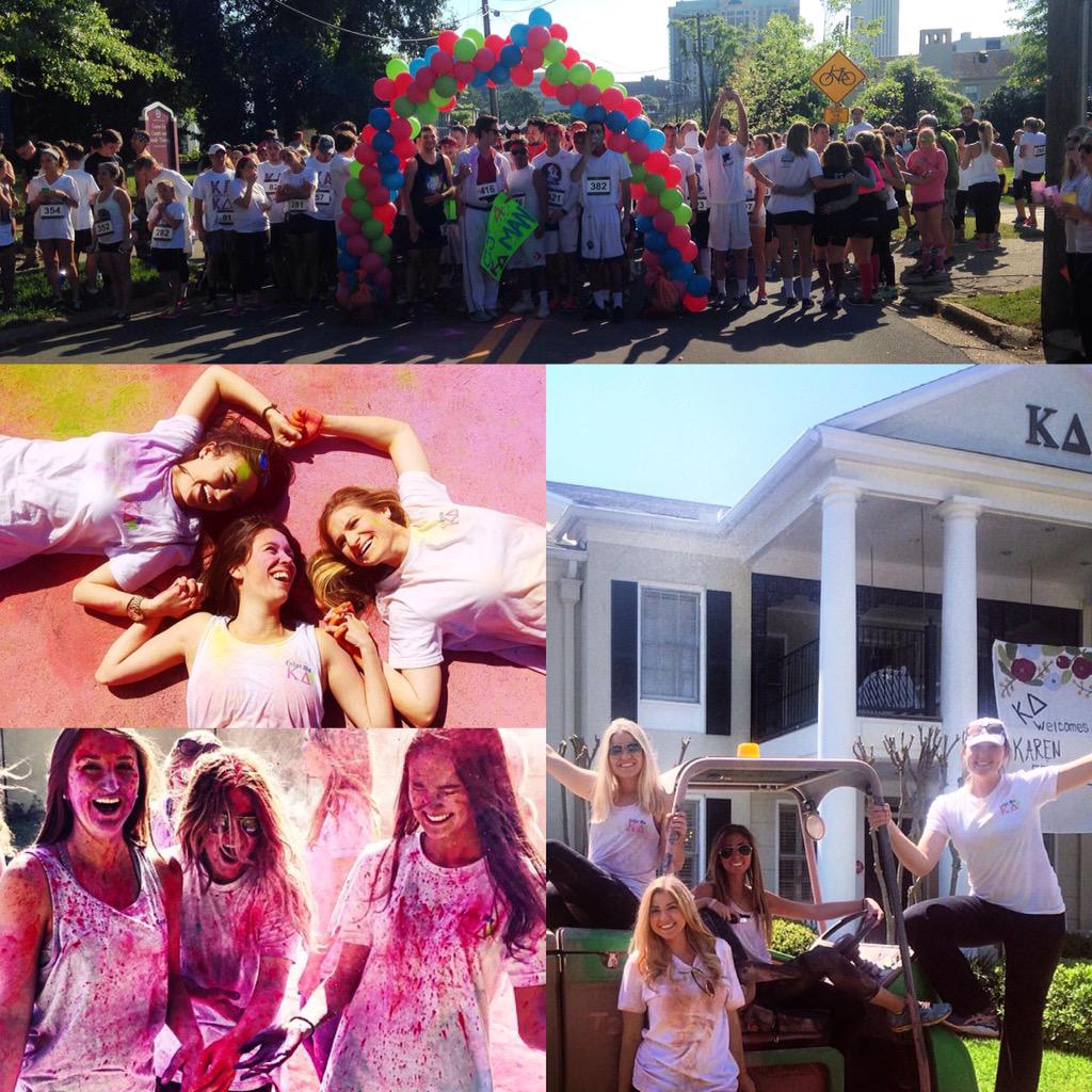 FSUKappaDelta's tweet photo. Another successful color run has come and gone 🏃 Thank you to everyone who came out and supported us! #ColorMeKD2015 http://t.co/tQmLXZJK1Z