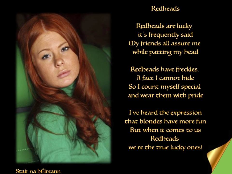 #redheads #irishsayings