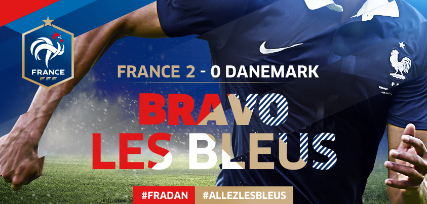 equipedefrance's tweet photo. Dans un Chaudron conquis, les Bleus ont réalisé une prestation de qualité et affiché de belles promesses #FRADAN 2-0 http://t.co/oNEm8PqrXt