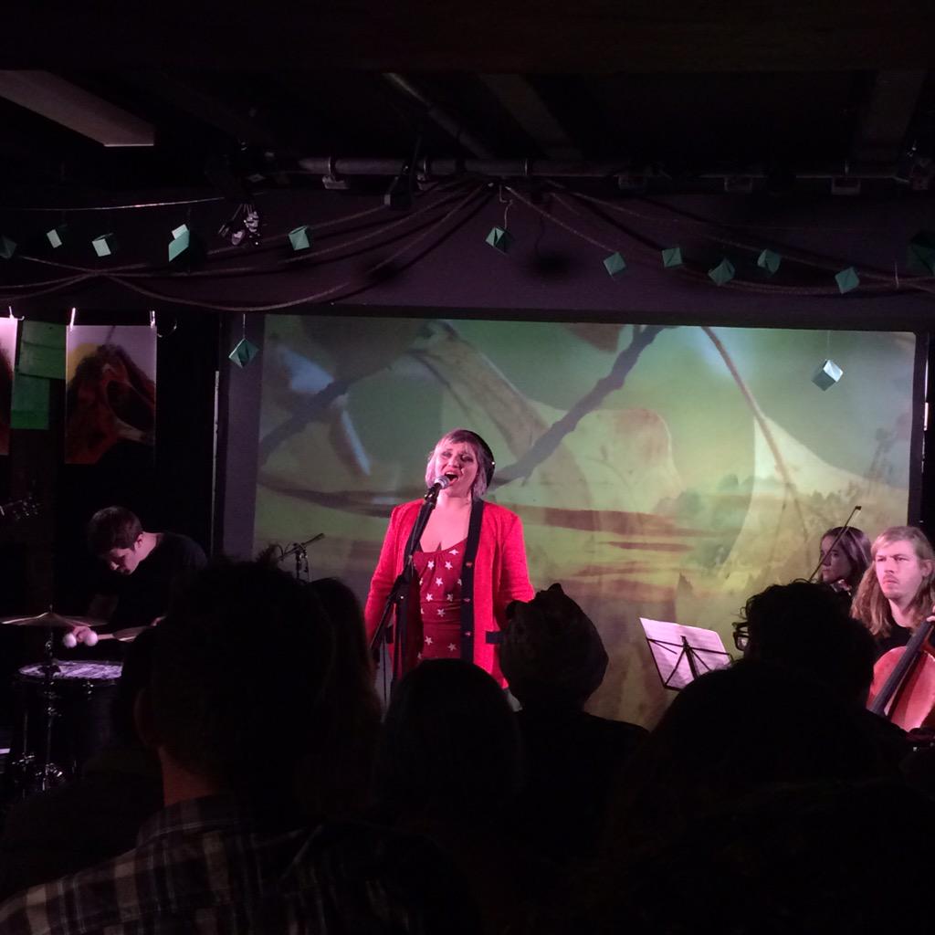 poppedmusic's tweet photo. Beautiful sounds from Kaya and Operation Lightfoot at The Lantern Theatre @ThresholdFest #ThresholdV http://t.co/oarIO7GzM4