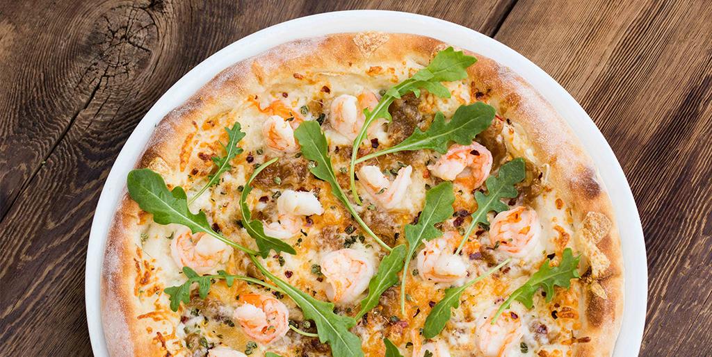 calpizzakitchen's tweet photo. CPK Chef Brian Sullivan is having some fun at #CPKInnovationKitchen! #SundayFunday #TestMenu http://t.co/WUjHzngQy1