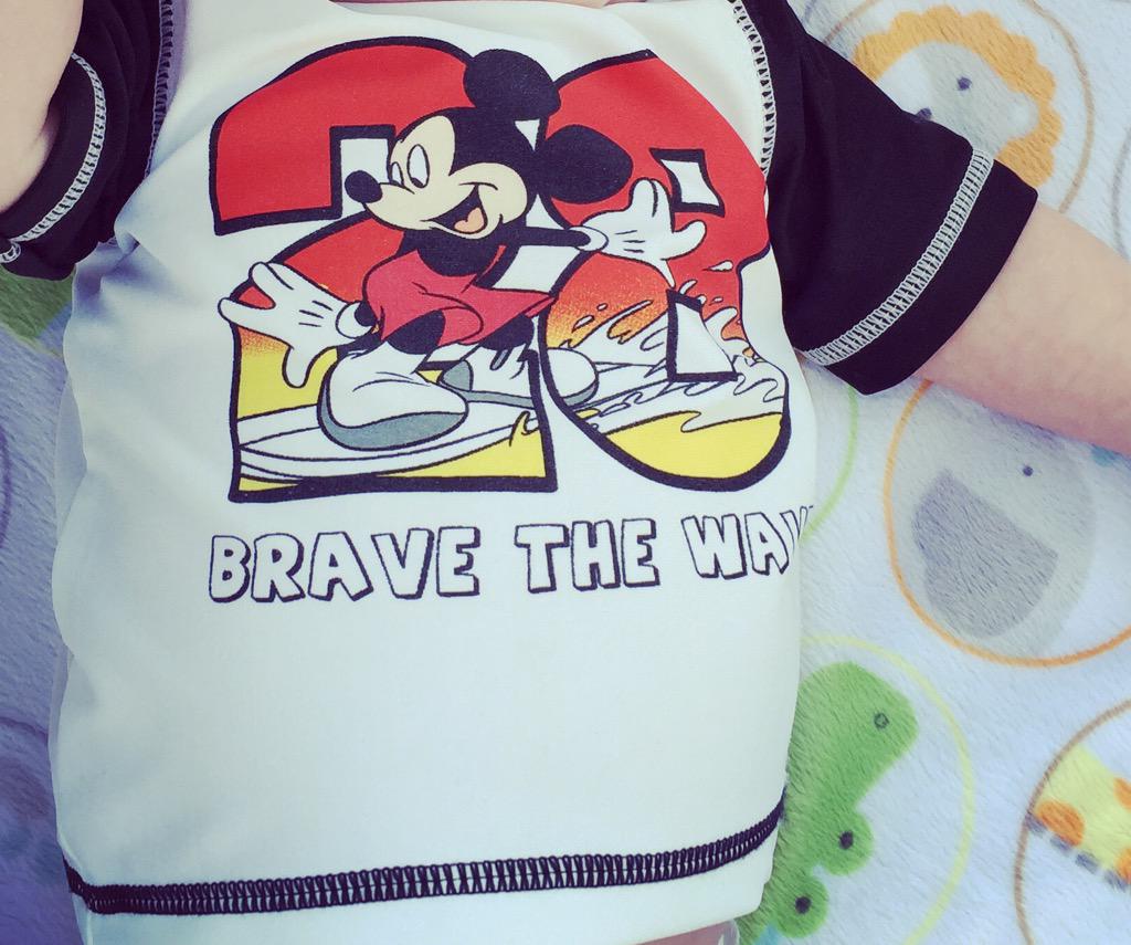 StyleElliot's tweet image. Brave the way ! #mickey #Disney #baby #babyfashion
