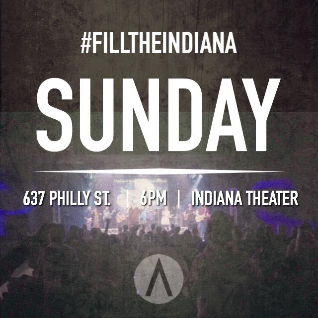 Ed_Newell's tweet photo. Church starts in one hour!!! Palm Sunday- lets do this! #FillTheIndiana #AmplifyIndy http://t.co/9kl9liS6oA
