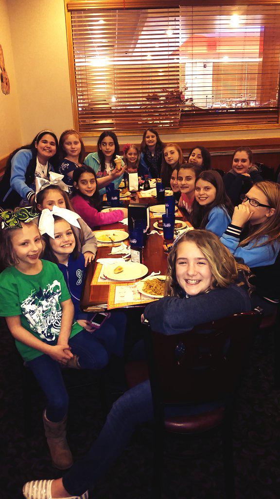 TinaRGra's tweet photo. #summit2015 be ready 4 these little @Jerseyallstars #shamrocks #serious & coming to #win #summitparty #shutemdown http://t.co/uG0yuNkJb2