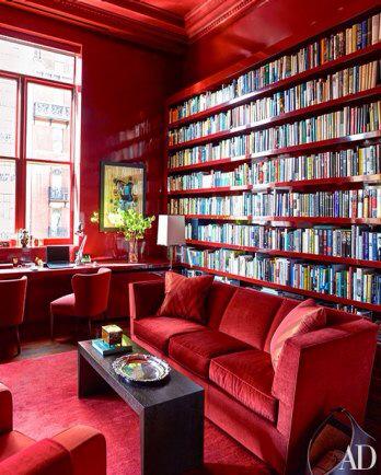 robertjferrari's tweet photo. #redlibrary in former YMCA #NYC #architecturaldigest http://t.co/UWWITyCue2