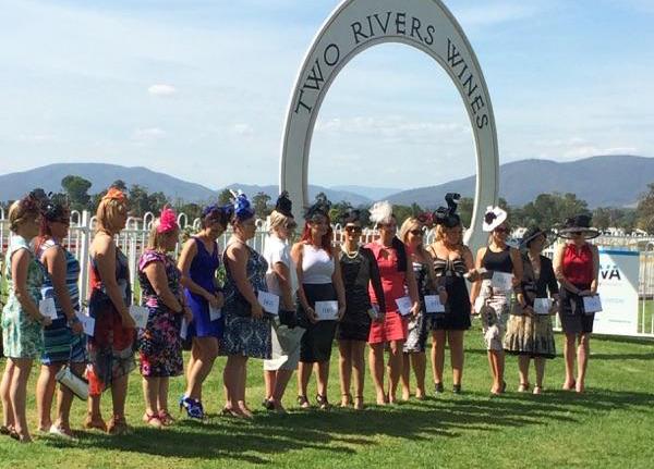 Hunter Valley WIMnet Fashions on the Field competition at Muswellbrook Race Club yesterday #huntercoalfestival