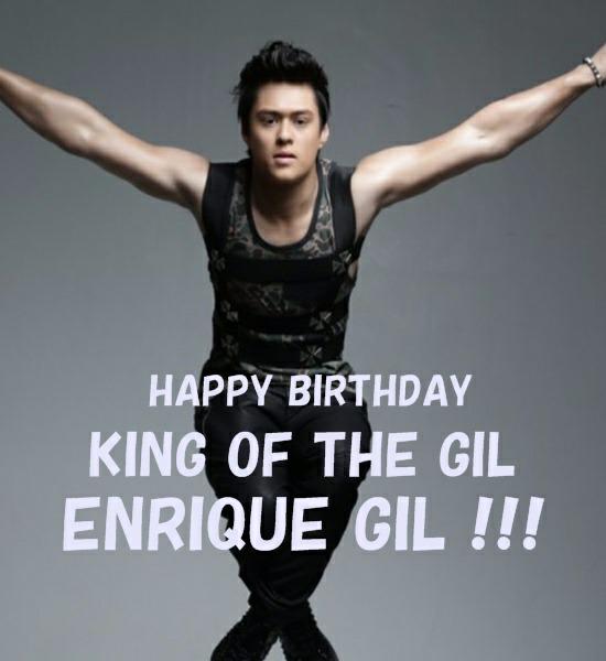 Happy Birthday King of the Gil ENRIQUE GIL !!!!!!! :-)   :-) 