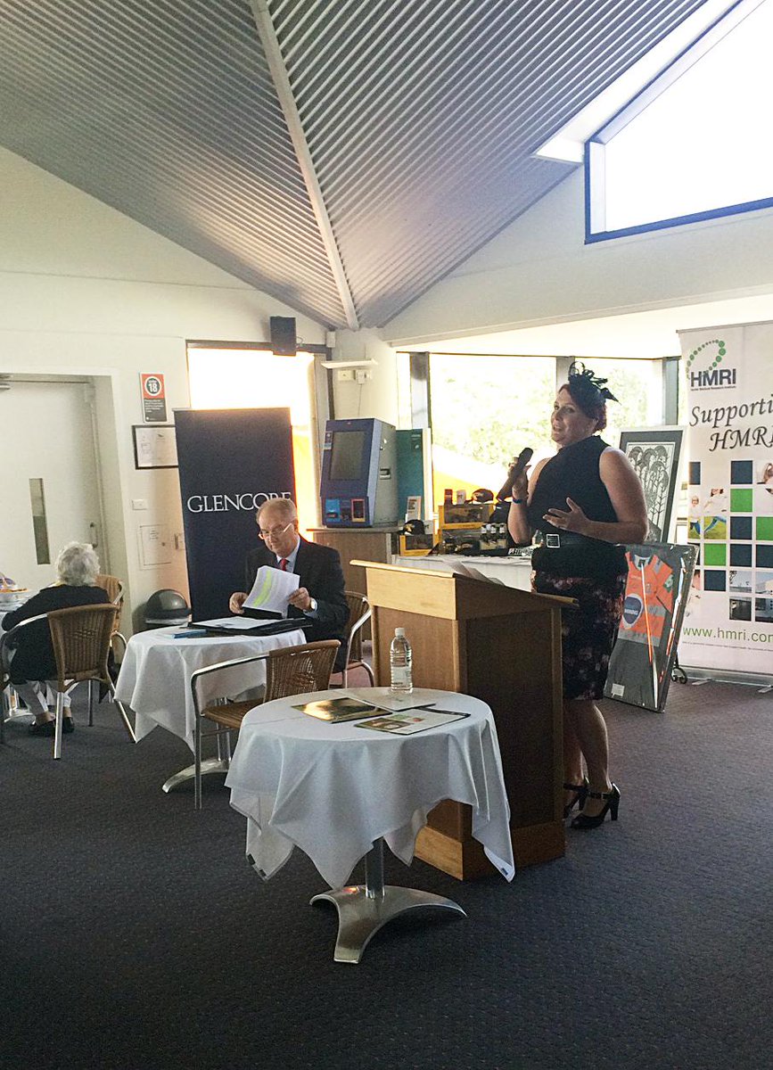 Another highlight of the Muswellbrook Race Day, was the gourmet lunch - Nicole Brooke (Glencore) #huntercoalfestival