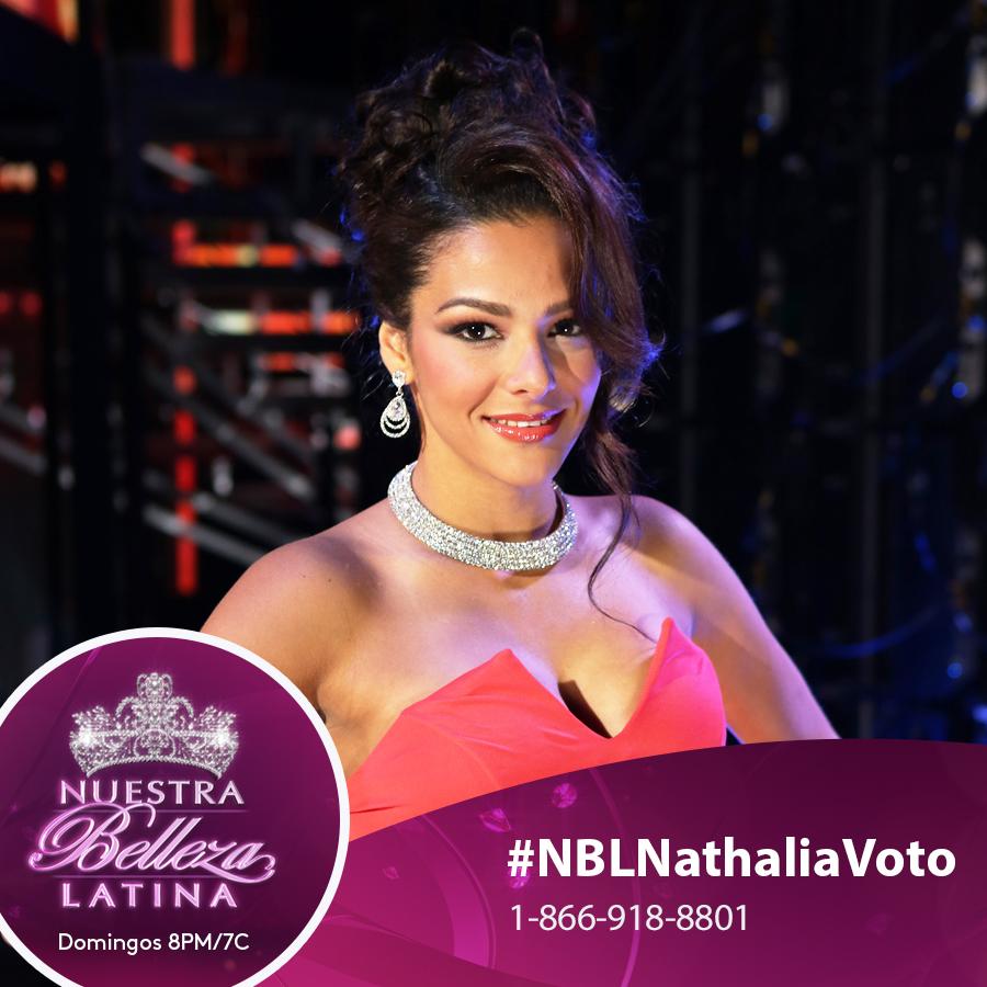 NuestraBelleza's tweet photo. #NBLNathalia vuelve a estar en la cuerda floja. RT si volverás a votar por ella http://t.co/hUBZz1glcp