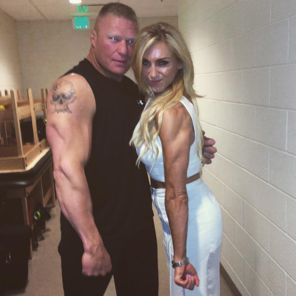 Brock Lesnar with the hoverhand on NXT Diva? | Wrestling Forum