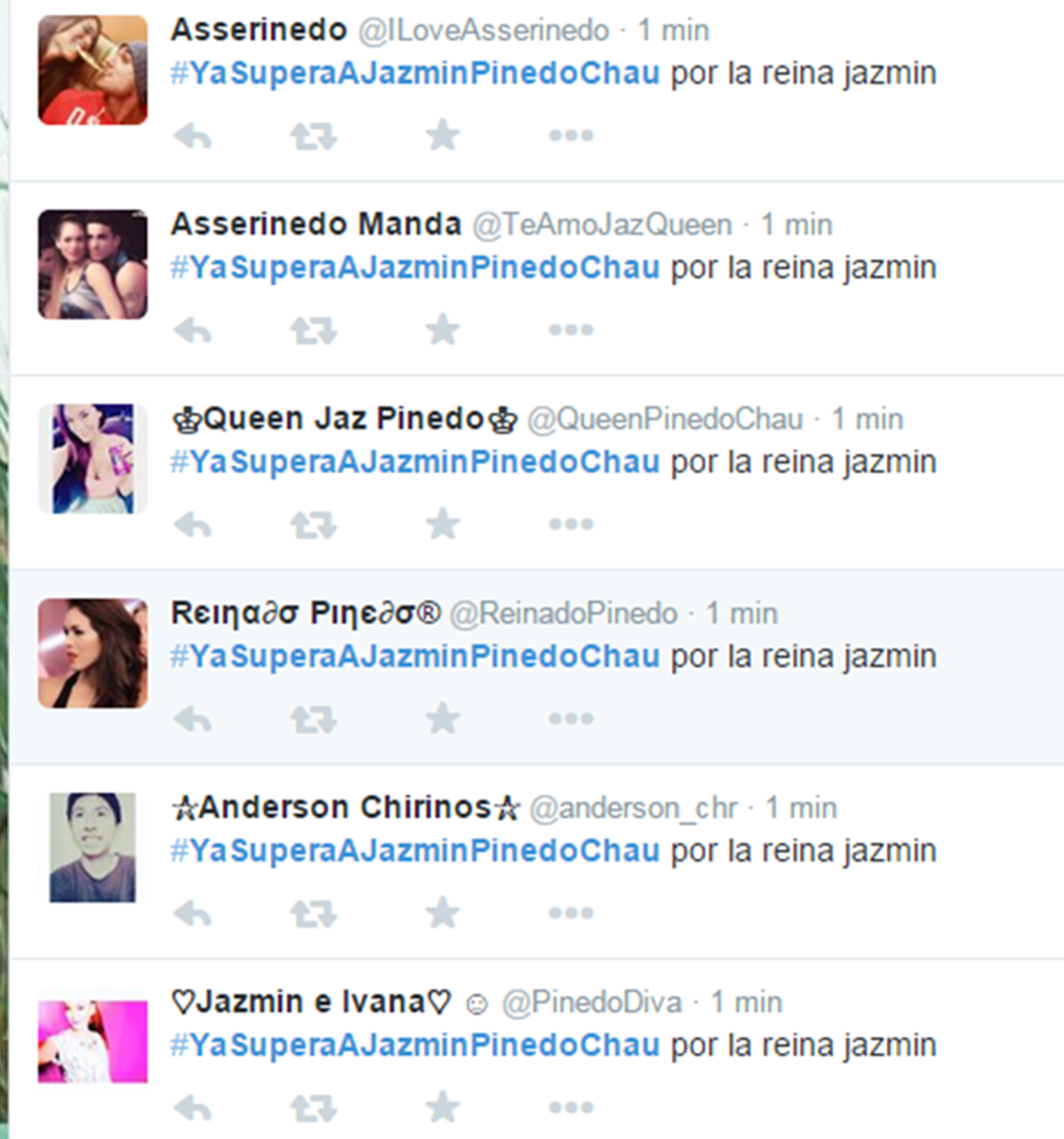 BryanLuis05's tweet photo. Mira @jazminPinedo tus seguidores haciendo tendencia con cuentas huevitos !! http://t.co/ZTKZ1WVUZf