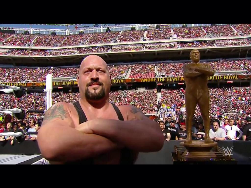 ObserverWwe's tweet image. Big show wins the the Andre the giant battle royal!