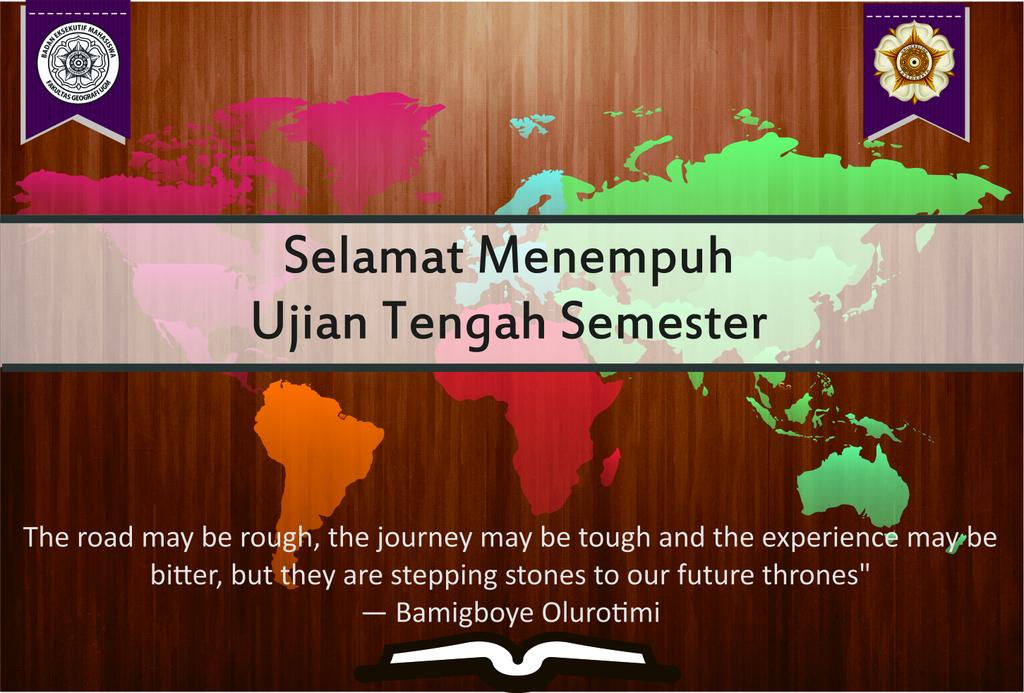 Semangat UTS temen-temen :) tetap berusaha dan berdoa, semoga diberi kelancaran.