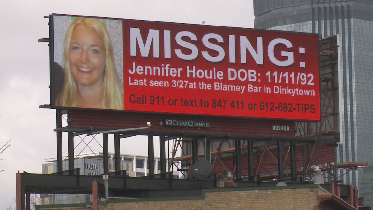kare11's tweet photo. Family, friends looking for answers in disappearance of UofM student Jennifer Houle. http://t.co/uMSzO4TZ6v http://t.co/VRexH3qVYg
