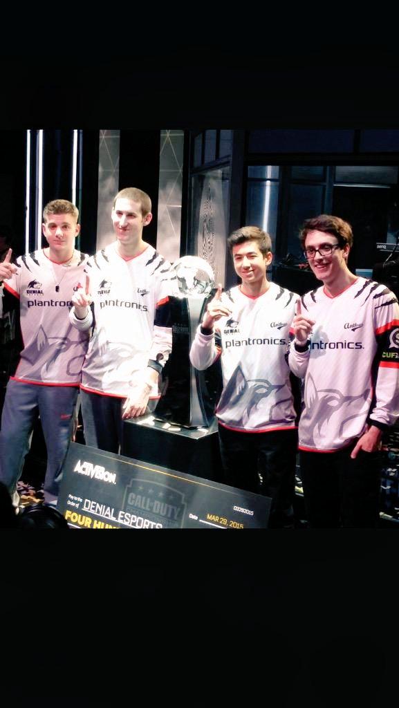 DenialUpdate's tweet image. The #WolfPack are your 2015 COD CHAMPS!!! Congrats boys!