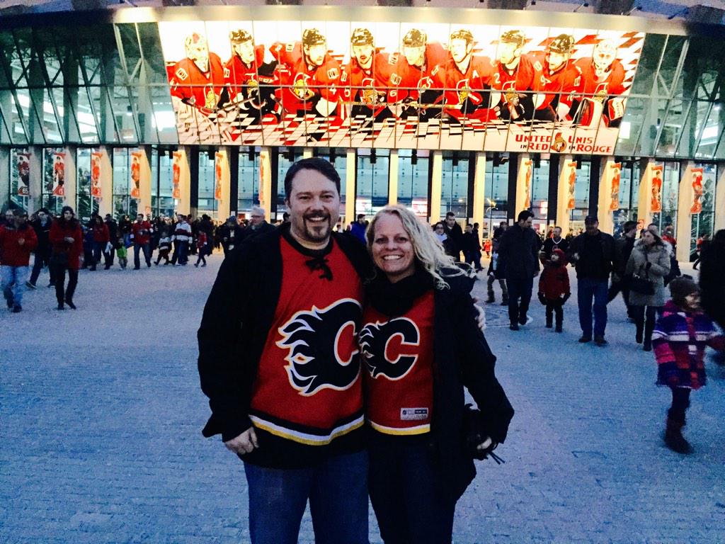KB_Dutch's tweet image. My politico boyfriend-@jaretyyc and I came to ottawa to watch some senators play (in the upper house). #goflamesgo