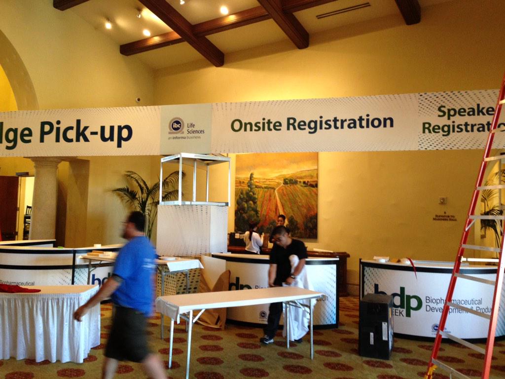 DMOC18's tweet photo. #bdpweek set up is underway - see you all tomorrow at the Hyatt Regency Huntington Beach! http://t.co/JDJnaHzJ6R