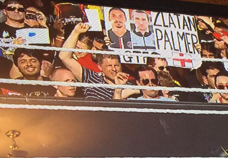 UberFootbalI's tweet image. There is no Wrestlemania without Zlatan. #DareToZlatan