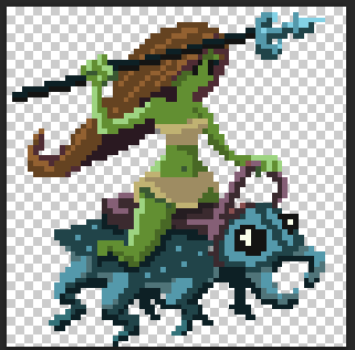 Bug Rider [OC][CC] : r/PixelArt