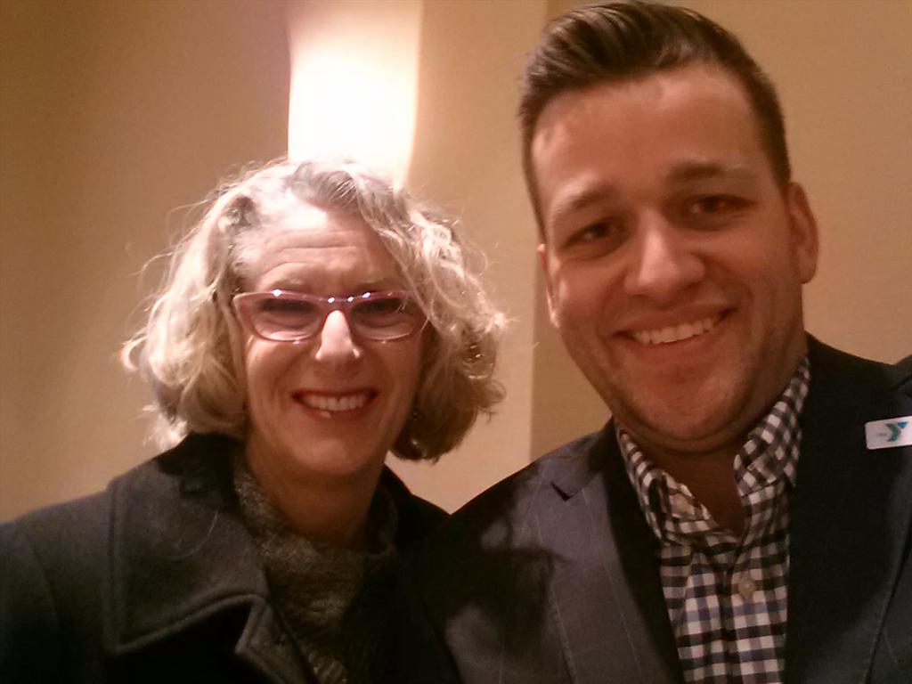 adamclevenger's tweet photo. Second selfie with #SimoneJoyaux, what an incredible champion & defender of our profession. #SelfiewithanACFRE #afpfc http://t.co/pUVIquLCjY
