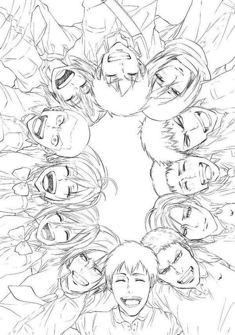 進撃クラスタと繋がりたいのtwitterイラスト検索結果 古い順