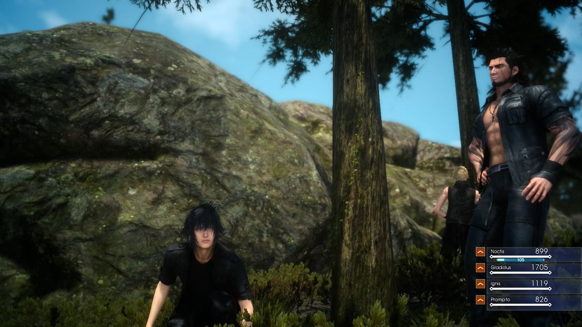 syn_ominous's tweet photo. "Hold up, guys. I gotta take a dus-cae." #FFXV #PS4share http://t.co/HY7NJDmfPH