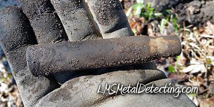 LMSMetalDetect's tweet photo. Today’s hunt turned-up three M 43 (50Cal.) shell casings. #lmsmetaldetecting http://t.co/pPmxsVM82p