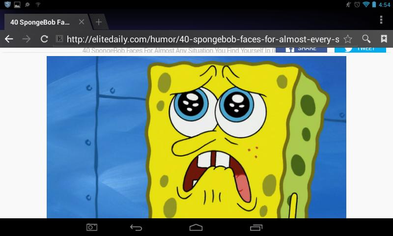 40 SpongeBob Faces For Almost Any Situation You Find Yourself In