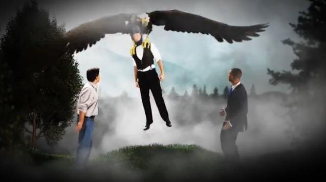 wrestlingleva's tweet photo. I kinda wanted him to fly in on a giant bald eagle. Maybe next yr.. #WM31 http://t.co/jN0NypiGDu