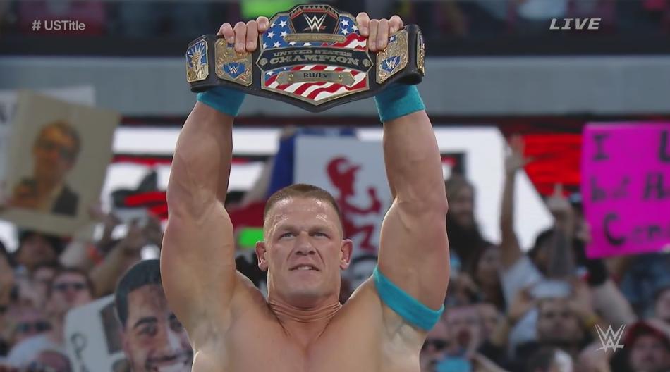 RecklessWWE420's tweet image. #WrestleMania 31 #JohnCena #UnitedStatesChampionship