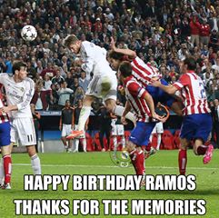 HAPPY BIRTHDAY SERGIO RAMOS 