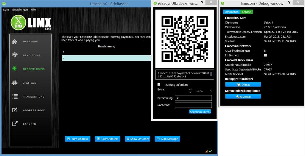 LimxSupport's tweet image. New #limx wallet client available limx.eu #bitcoin #noponzi