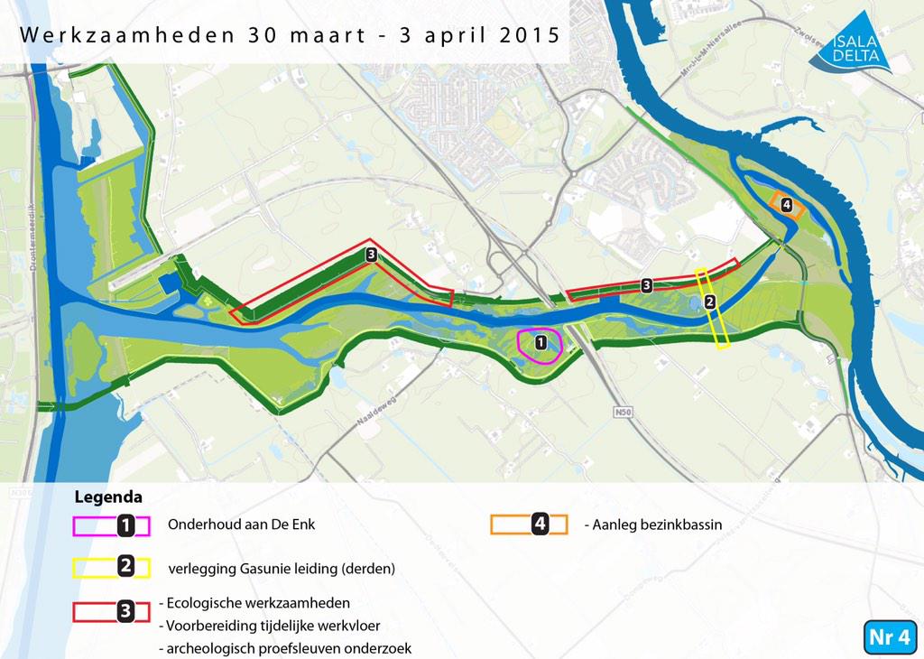Deze week voert Isala Delta de volgende voorbereidende werkzaamheden uit: