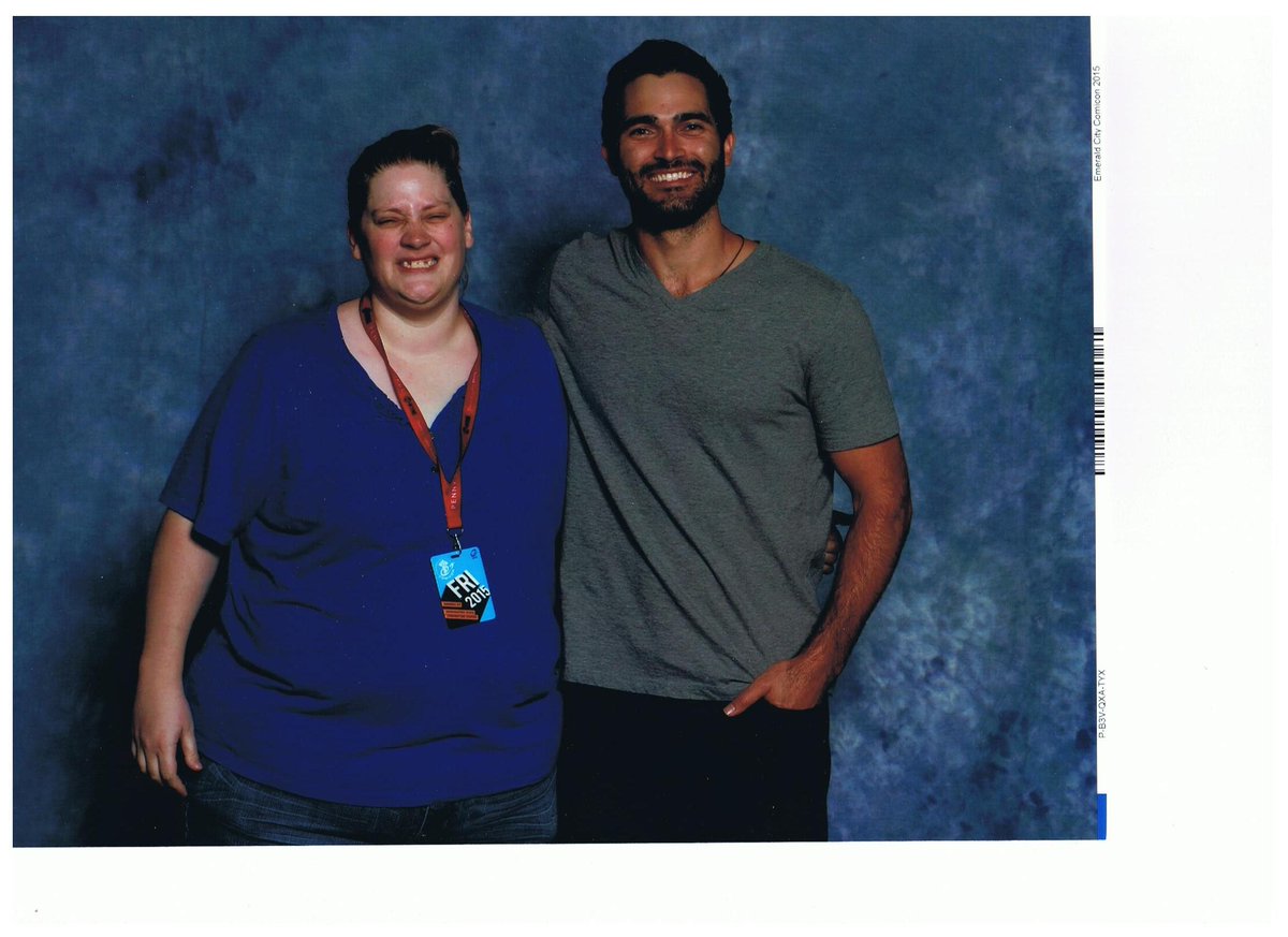 got to see <a href="/TylerL_Hoechlin/">Tyler</a> made a face and my friends thought it was so something i would do so they laughed