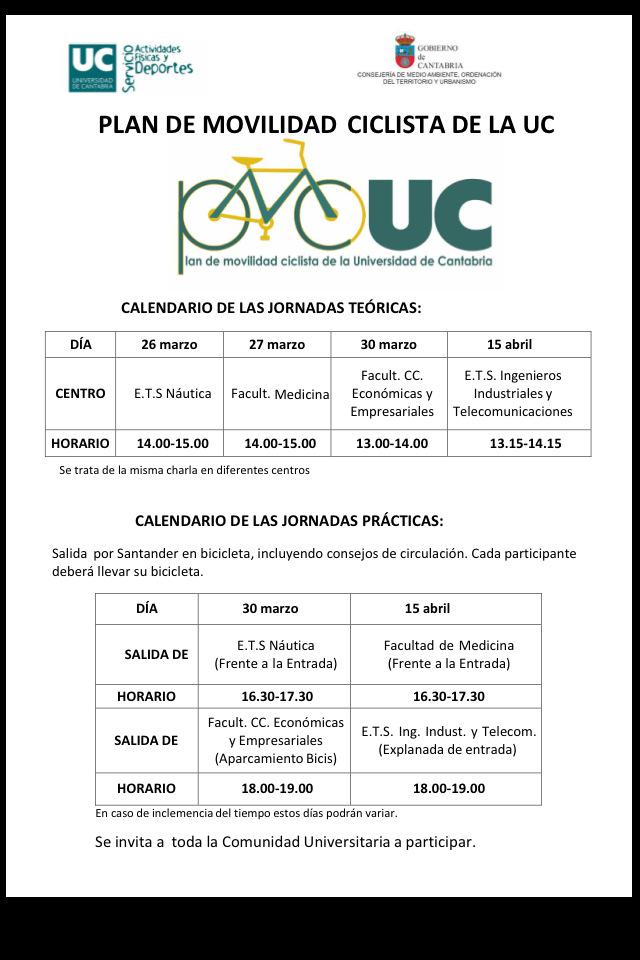 Recuerda, hoy a las 13 charla sobre las nuevas bicicletas eléctricas <a href="/DeportesUC/">Deportesuc</a>